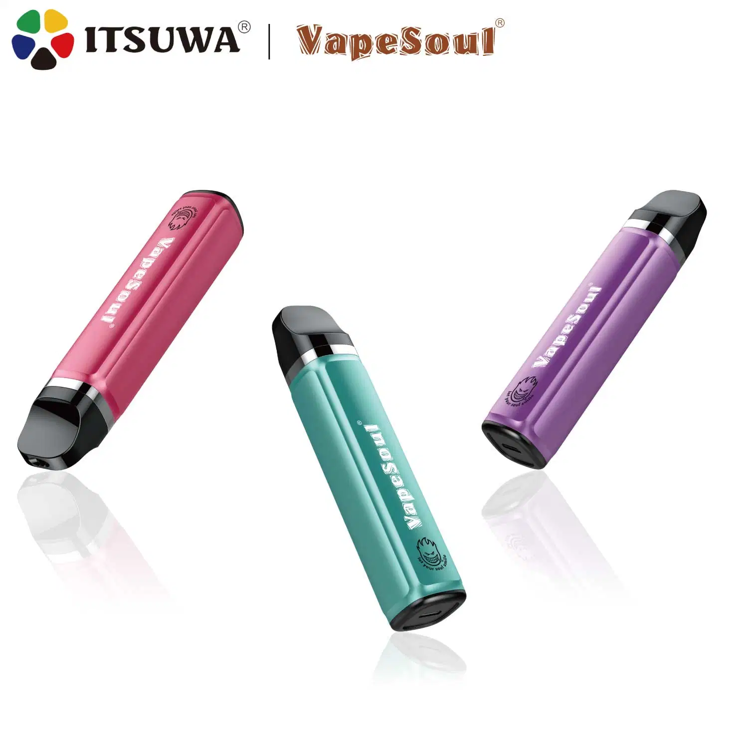 Vapesoul Puff 1500puffs Extra Vape Pen E Cigarette Vaporizer Atomizer Disposable/Chargeable Vape