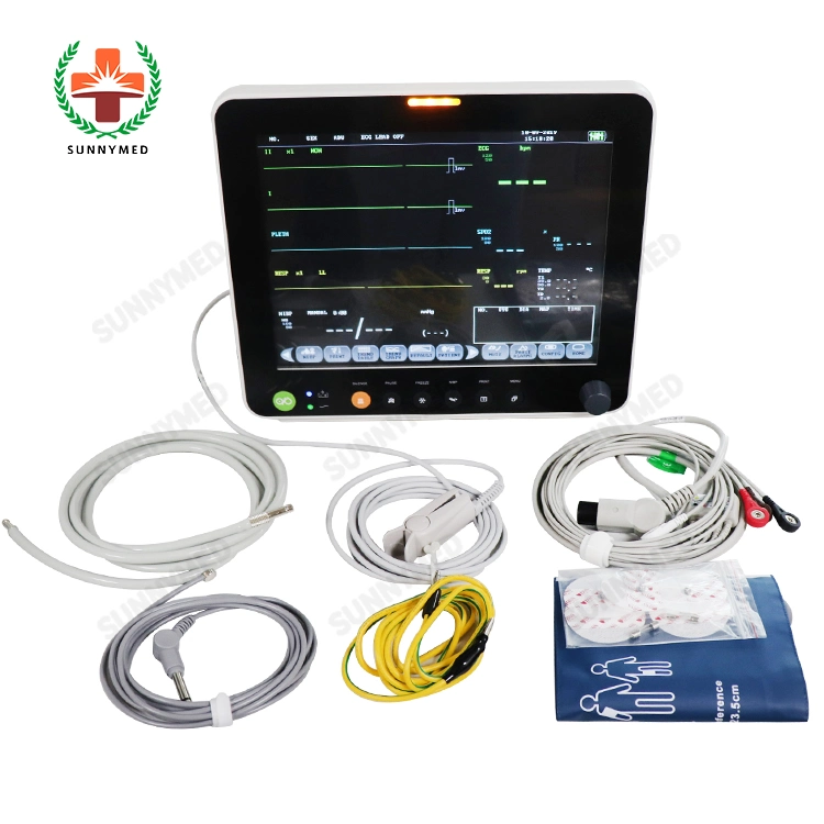 Sy-C005A Large Stock! Wholesale/Supplier/Retail! 12 Inch Multi-Parameter Patient Monitor