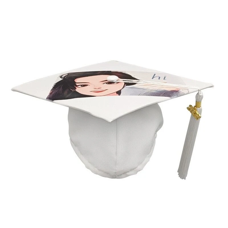 Sublimation Polyester Graduation Hat Tassel Toppers