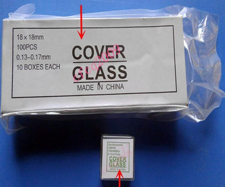 Lab Glassware Various Specification Microscope Cover Glass Slide