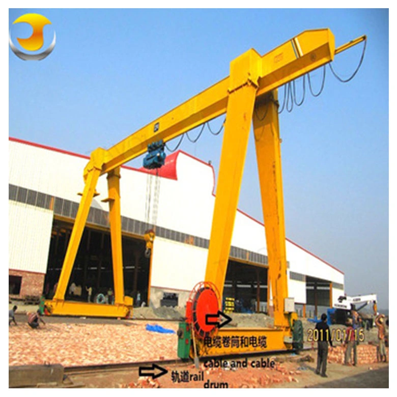 Mh Type Remote Control 5t 10t 16t 20t Electric Single Girder Gantry Crane Cost