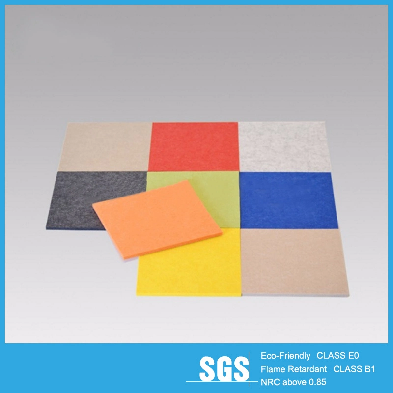 High Density Dust-Proof Acoustic Polyester Acoustic Panel Felt Sound Absorbing