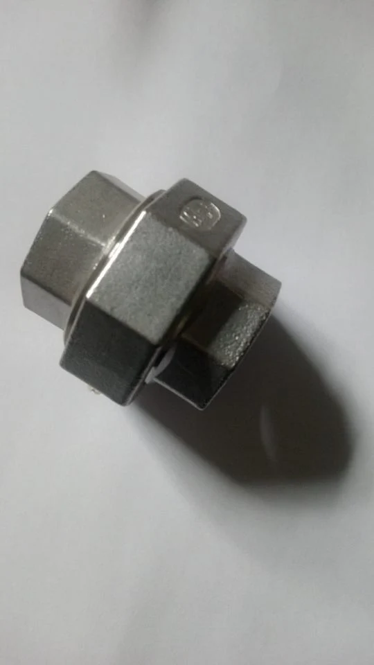 Casting Stainless Steel Union Cone/Conical PTFE Seat with M/M (YZF-F360)