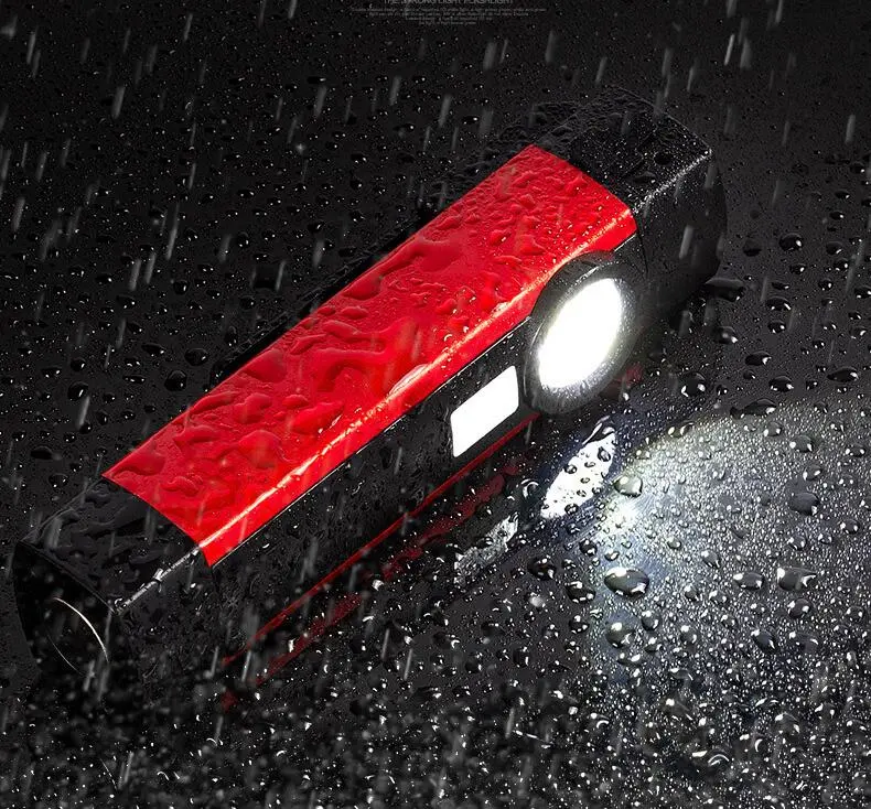 Car Inspection Working Spotlight Portable Handheld Rechargeable Magnetic Work Lamp Emergency Camping LED Work Light