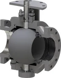 Cast Steel/Stainless Steel/Wcb/Q47h/Y Trunnion Flange Ball Valve Used for High Temperature, High Abrasion ANSI/GB/JIS Hard/Soft Seal