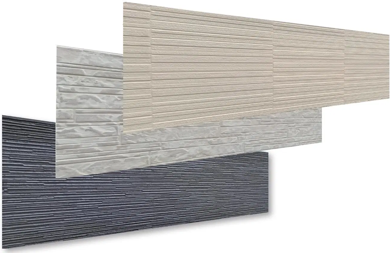 2023 Quality Easy Installation Patterned Fiber Cement Board for Commercial and Civil Buildings