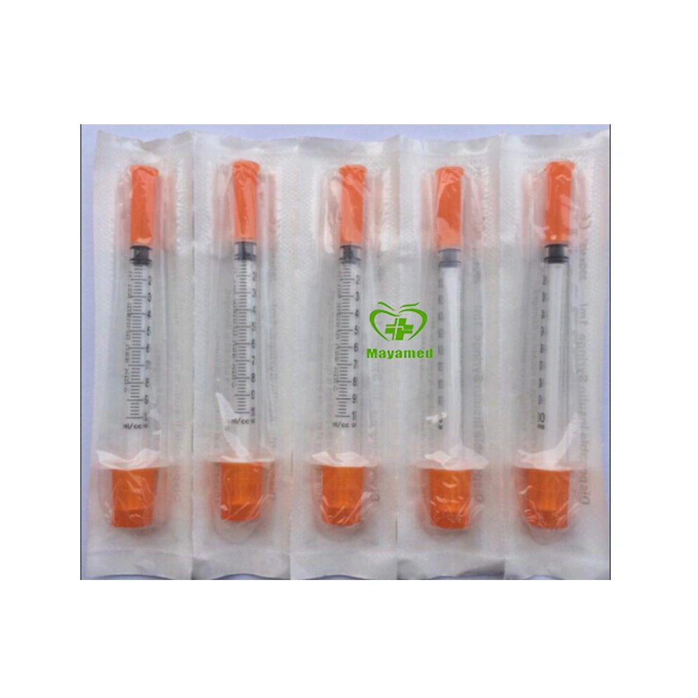 Safety Professional High quality/High cost performance  Disposable Medical 0.3ml 0.5ml Insulin Syringes