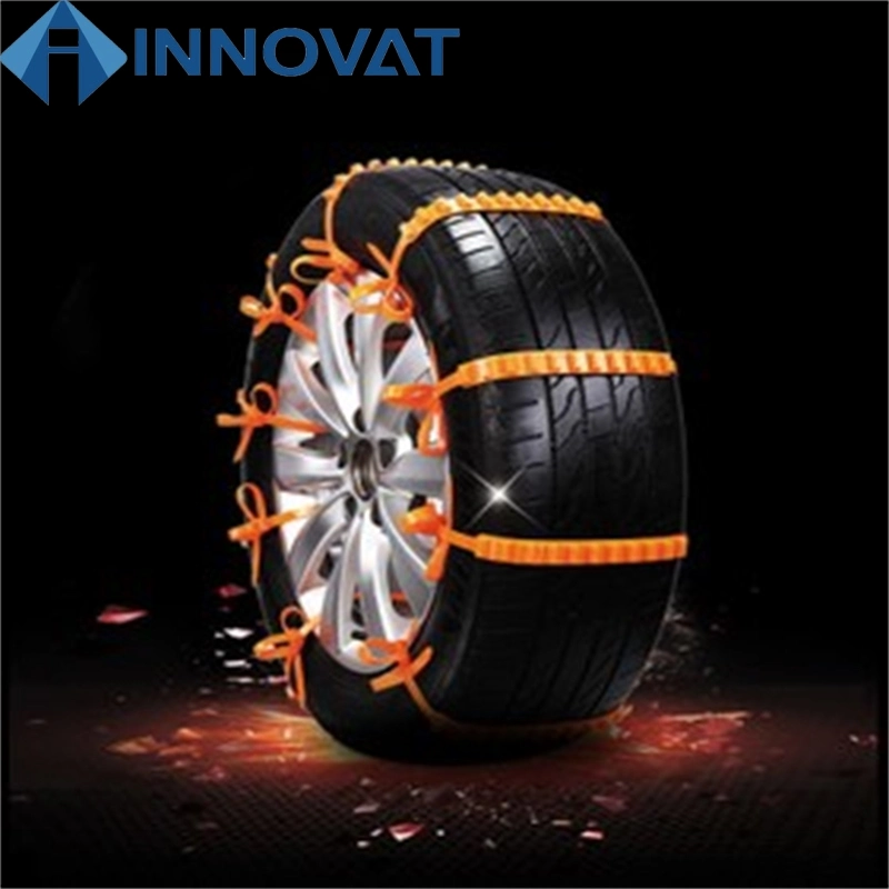 Plastic Snow Chain Outdoor Winter Adjustable Car Tyre Snow Chains