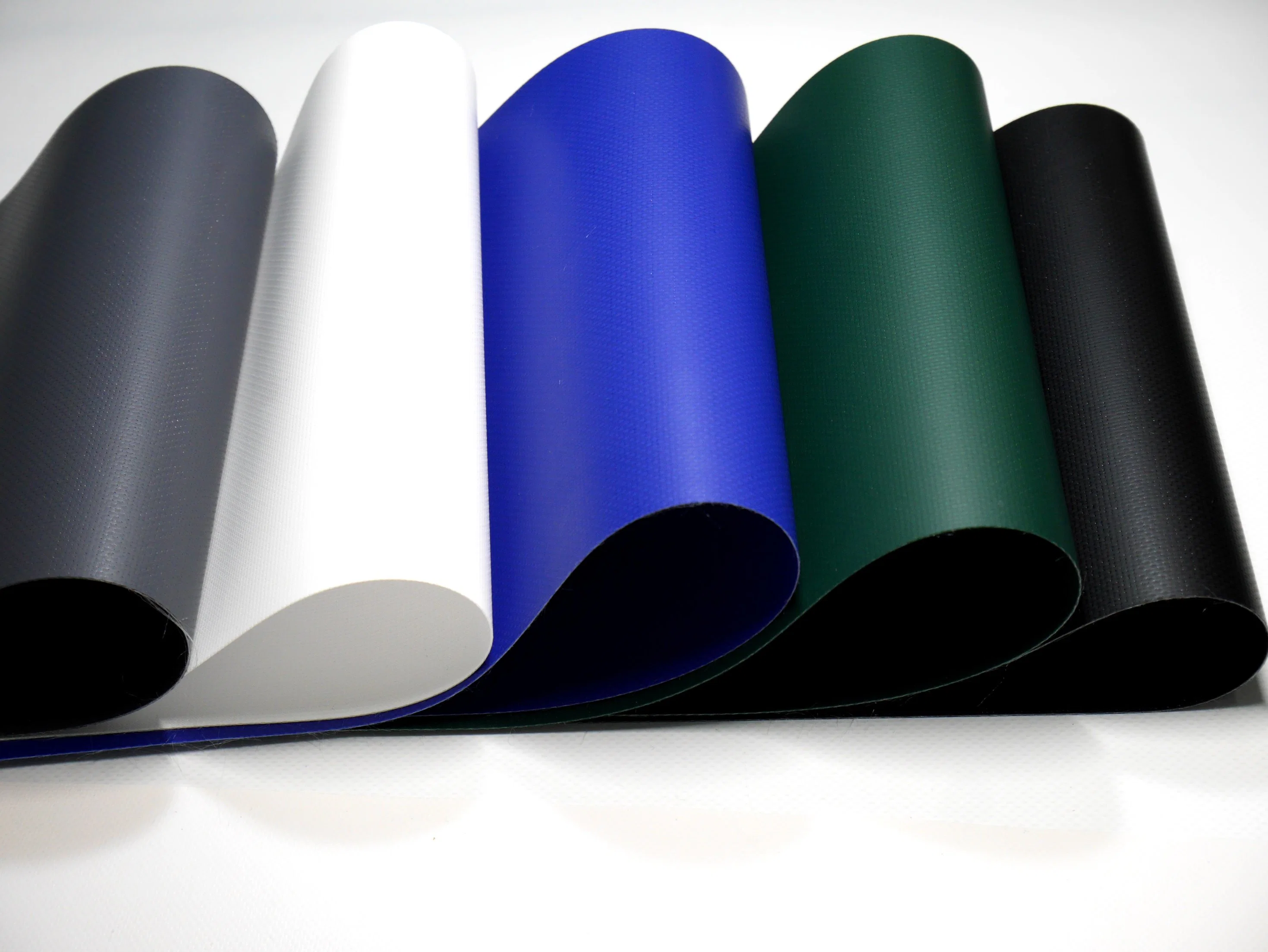 Modern Style White Black Non-PVC Laminated Tarpaulin Tent Fabric
