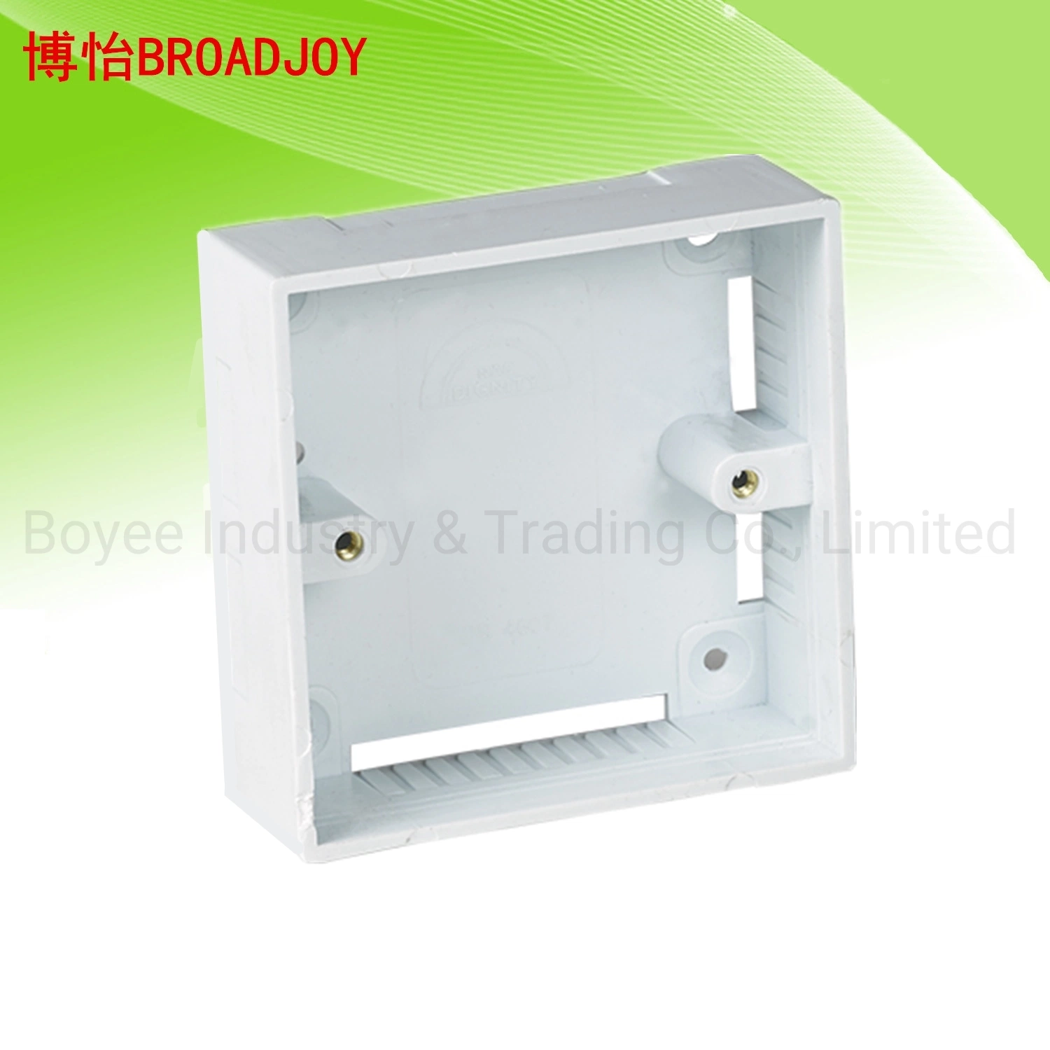 PVC Wiring Conduit Electrical Single Switch Gang Box