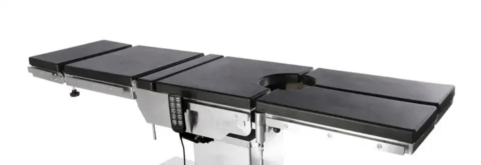 CE ISO Approved X-ray C-Arm Available 5 Parts Electrical Surgical Operating Table