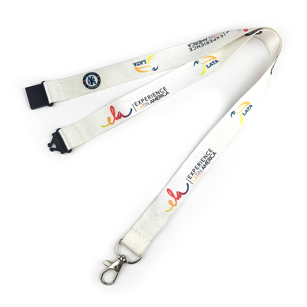 Customized Full Color Eco-Friendly Lanyard Promotional Polyester Pet Lanyard