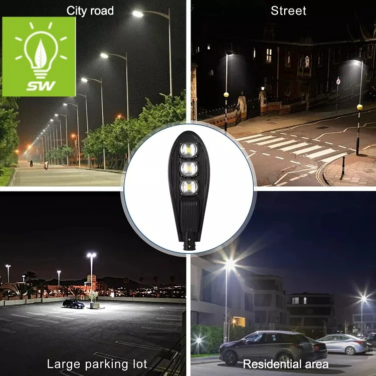 OEM aluminium tout-en-un Solar Street Light 30W 40W 50 W 60 W 80 W 100 W éclairage de jardin public à LED intégrée Lampe avec capteur de mouvement ce RoHS pour éclairage de route