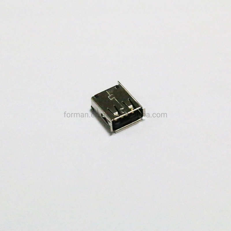 Conexión de entrada superior placa PCB ACCESORIO USB versión 2.0 directamente SMT toma para cargar móviles Adapoter / Banco de potencia