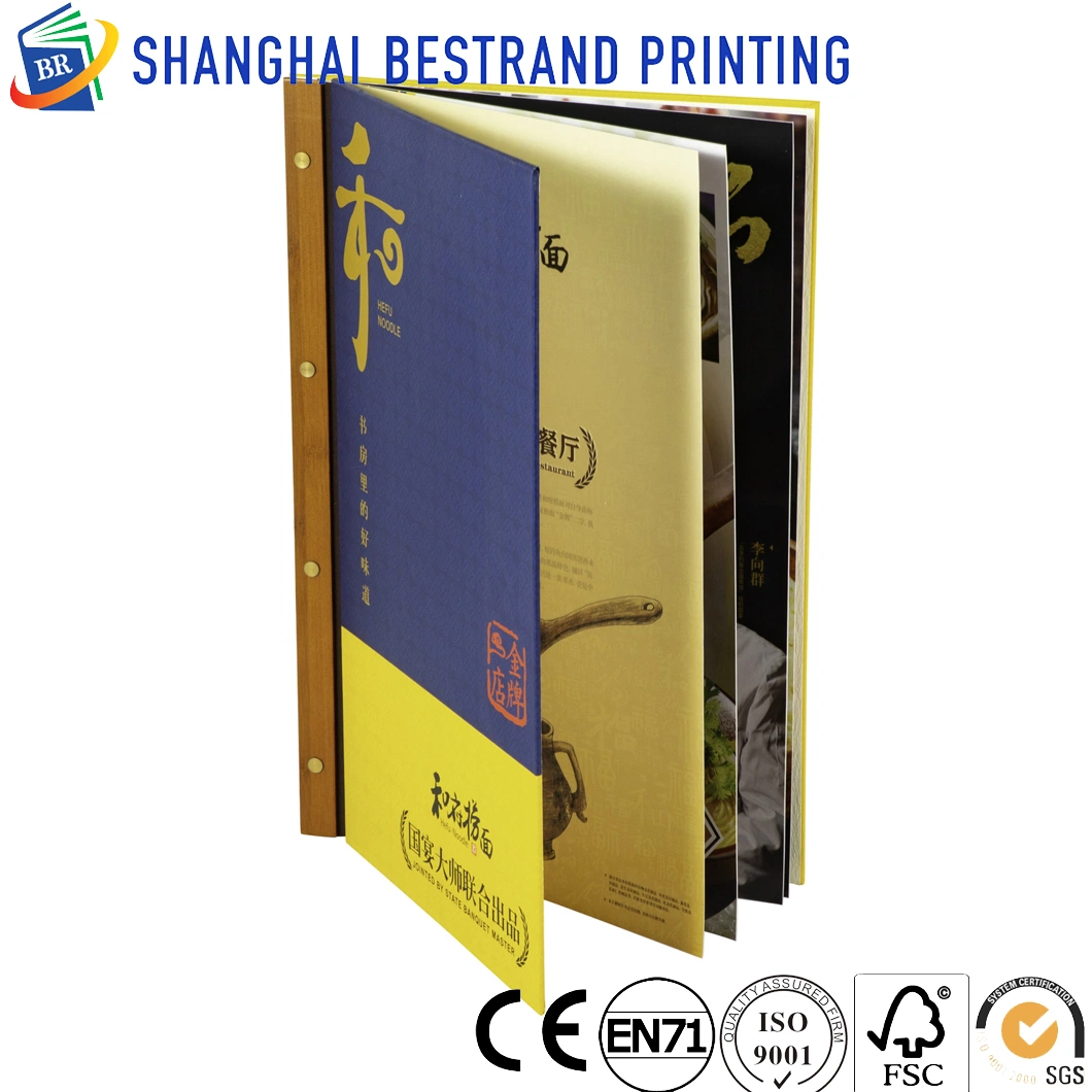 Professional Cook Book Printing with Fancy Color