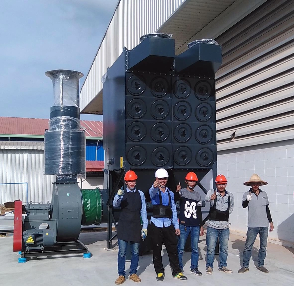 Forst Big Air Flow Cartridge Filter Dust Collector System