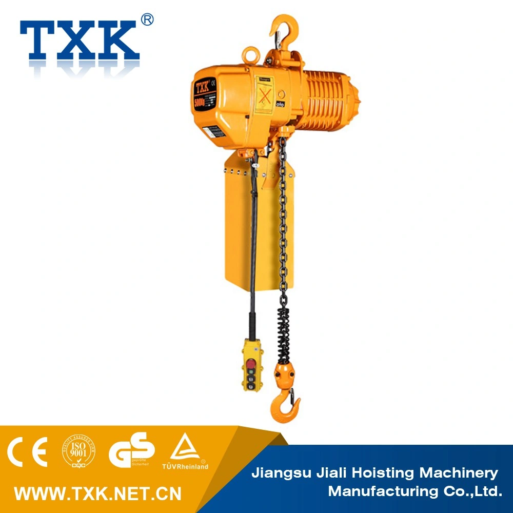 Txk 500kg Trolley Type Electric Chain Hoist