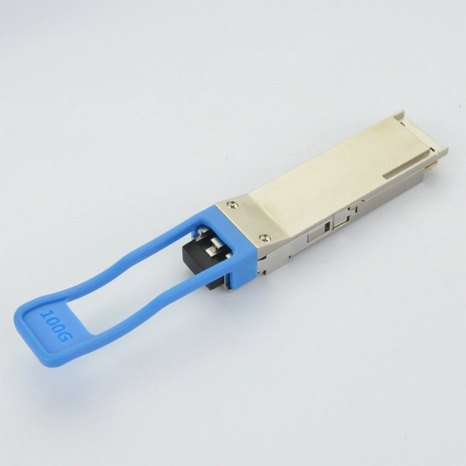 Check Point Cpac-Tr-100LR-SSM160-Qsfp28-I Compatible 100GBASE-LR4 Qsfp28 1310 nm a 10km Dom LC SMF módulo transceptor óptico (industrial)