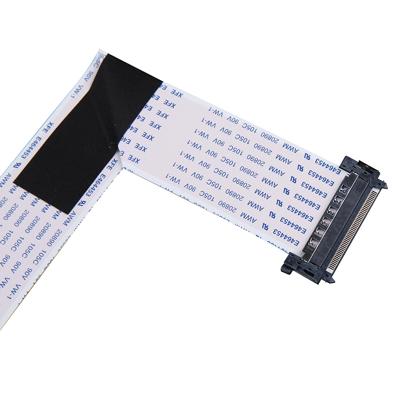 Custom FPC FFC Flexible Flat Flex Soft Cable Extension Board 0.5 mm 1.0mm FPC Ribbon Cable with Connector