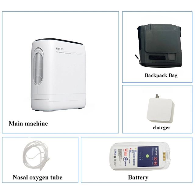 Professional Home Oxygen Therapy 10L 5L Clinic Equipment 10 Liter 5 Liter 3L Battery Oxygen Concentrator