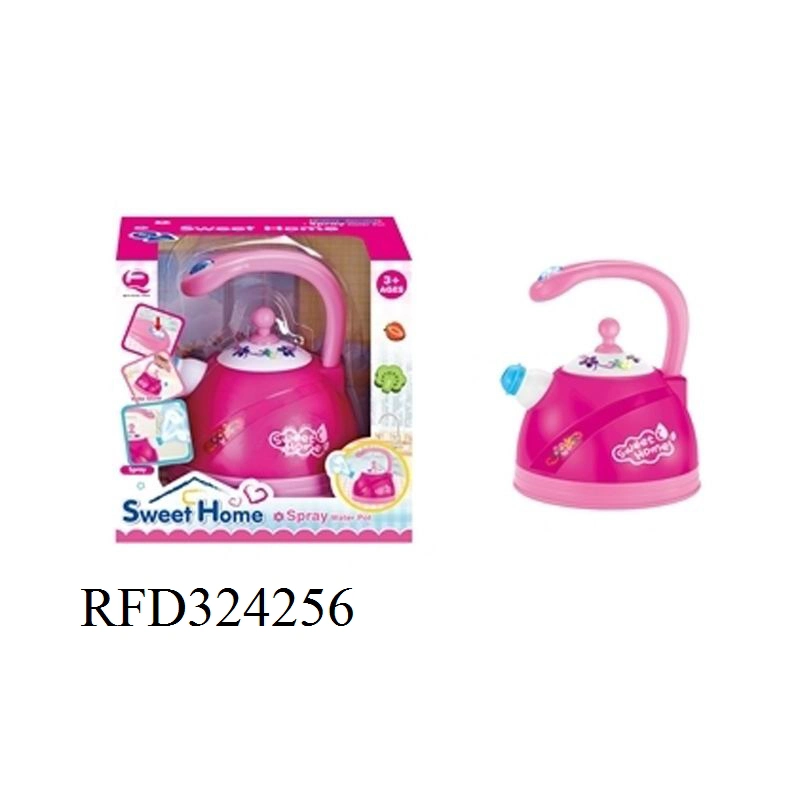 Wholesale/Supplier Toy Pink portable Box Cutellerie jouet Cook enfants Ensemble de cuisine pour jouets