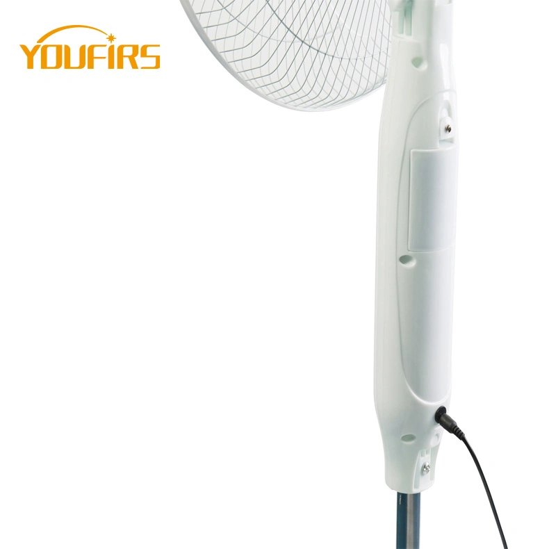 Factory Wholesale/Supplier Price Adjustable up and Down Cooling Fans with Solar Panel Electric Floor Stand Fan