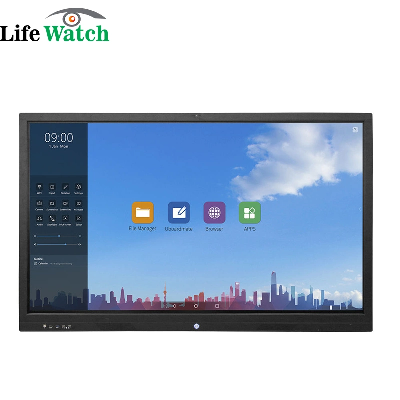 Android Windows Dual Operating System Interactive LCD Flat Panel Whiteboard