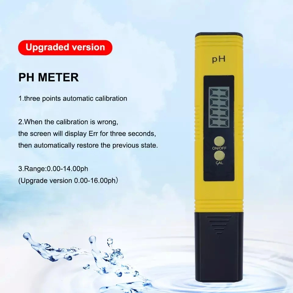 Hedao Stylo numérique testeur de qualité de l'eau pour laboratoire, pH de l'eau potable.