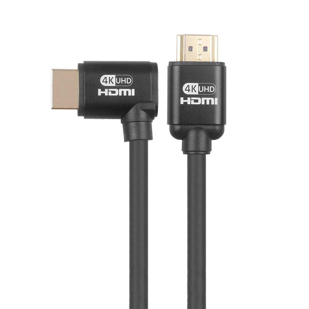 Kolorapus HDMI-Kabel rechtwinklig 270 Grad Vertikal rechts HDMI 2,0 Kabelunterstützung 4K Video