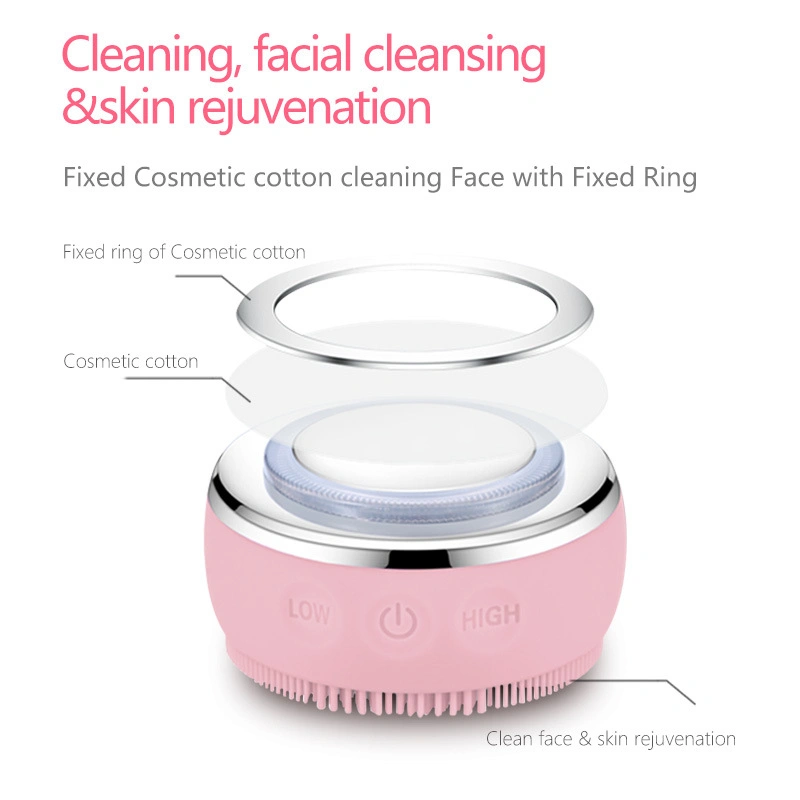 Facial Skin Ultrasonic Deep Cleaning Waterproof Face Brush Cleaner