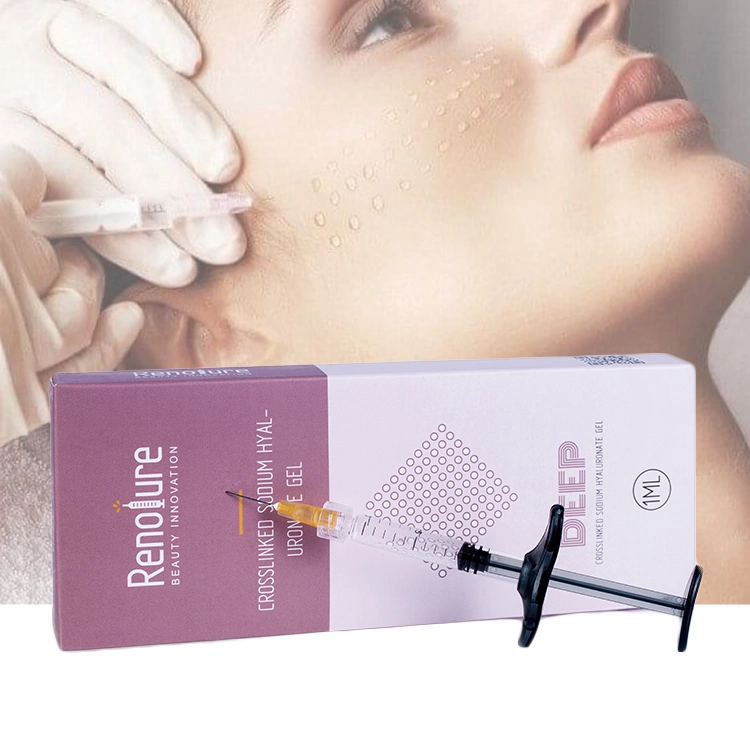 Renolure 1ml Cross Linked Ha Cheek Filling Deep Dermal Filler