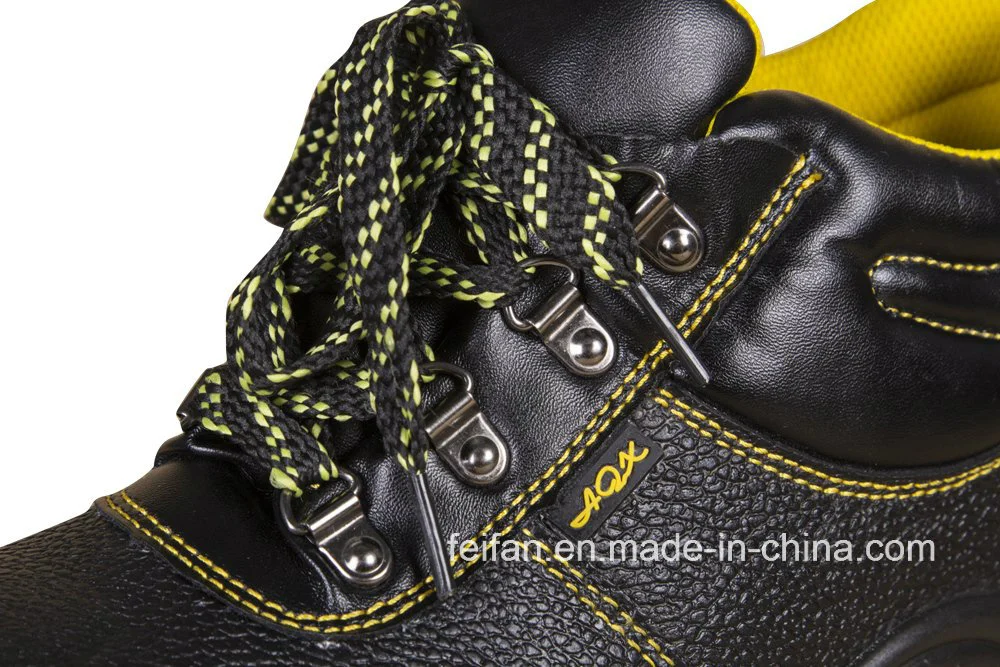 Half Leather and Half PU Quality Safety Footwear/Safety Shoes