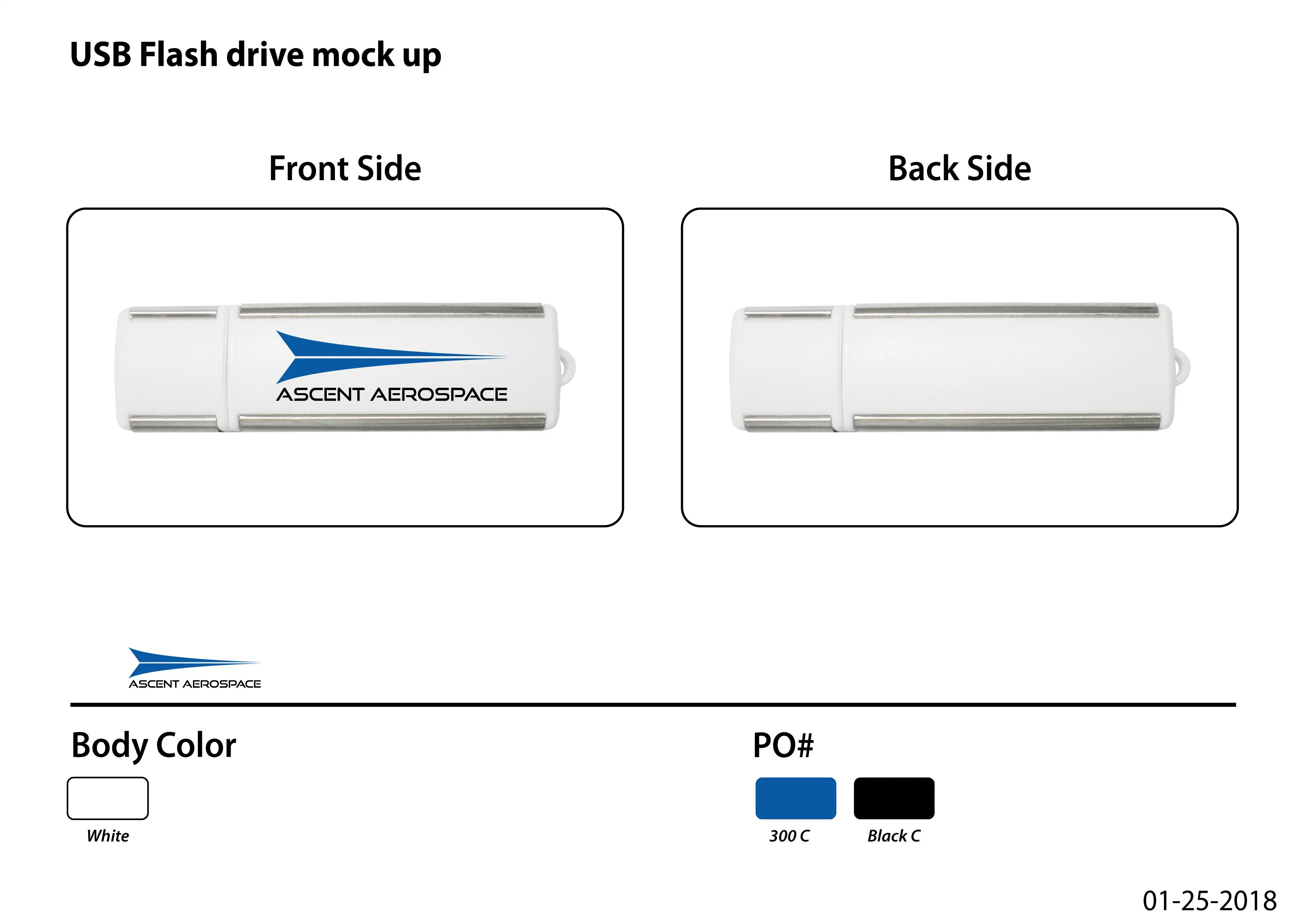 Cadeaux promotionnels clés USB personnalisées U024/Sy010