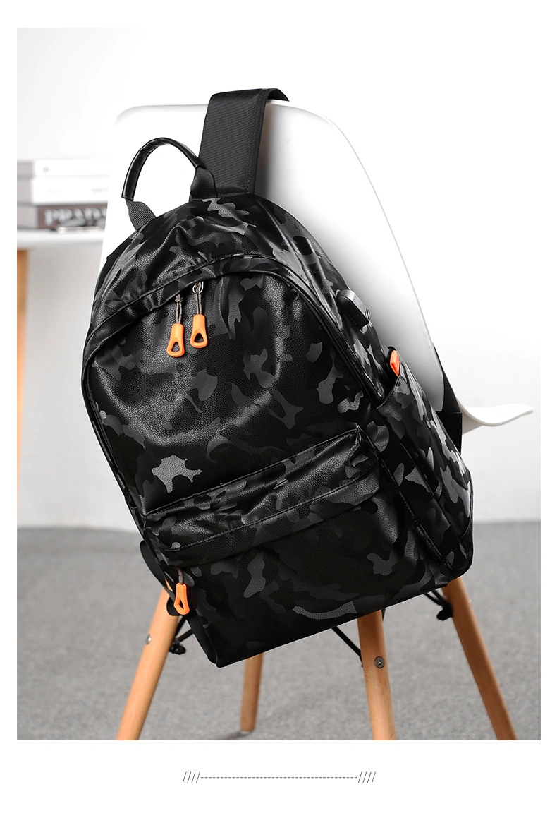 Fashion Leather Canvas Bag/Backpack/Outdoor Sports Leisure Waterproof Bags/Men