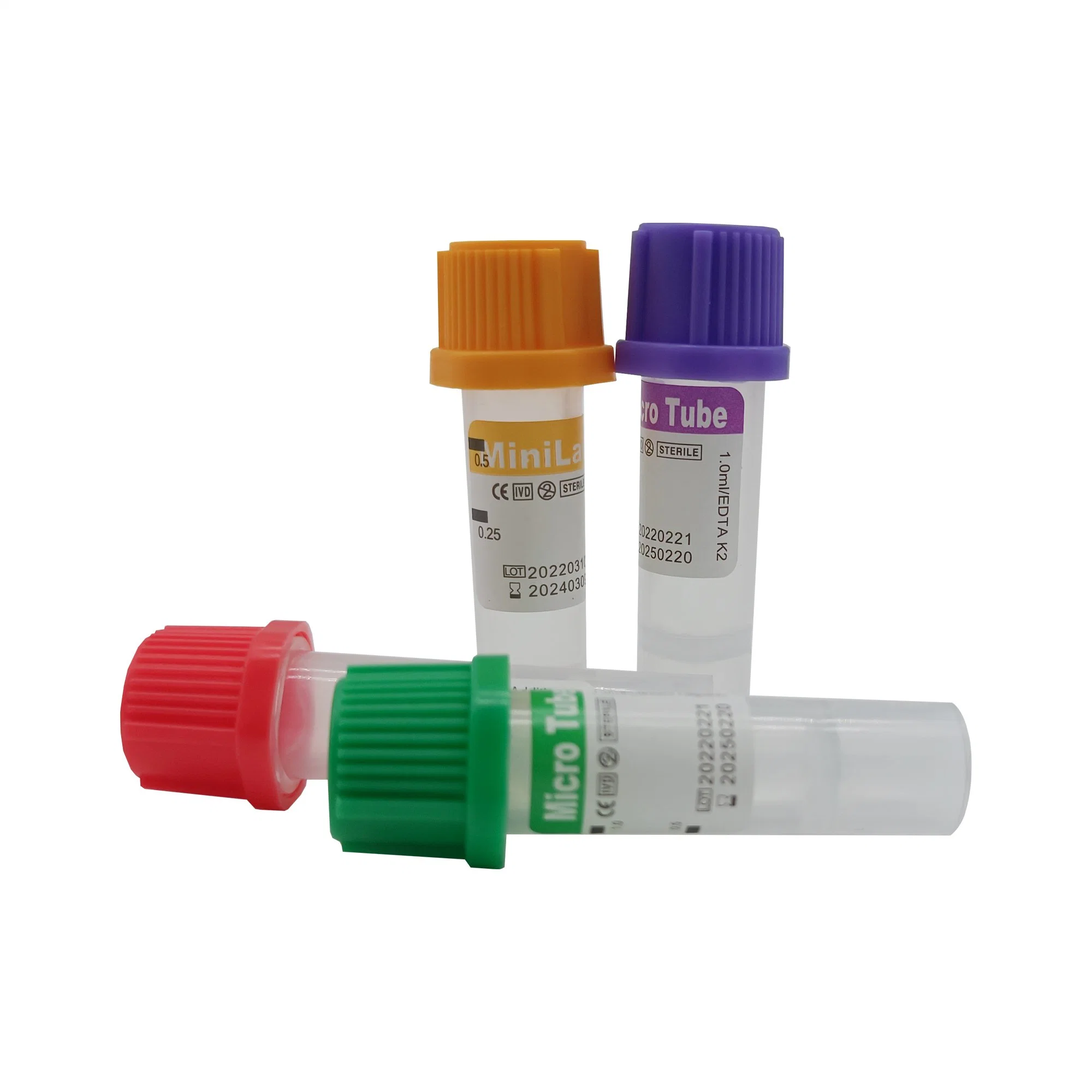 Best Quality Micro Plain/Clot/EDTA Activator Vacuum ISO Blood Test Collection Tube