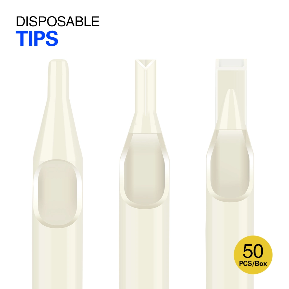 Professional High Quality Use for Rt FT Dt Disposable Tattoo Tube Tip