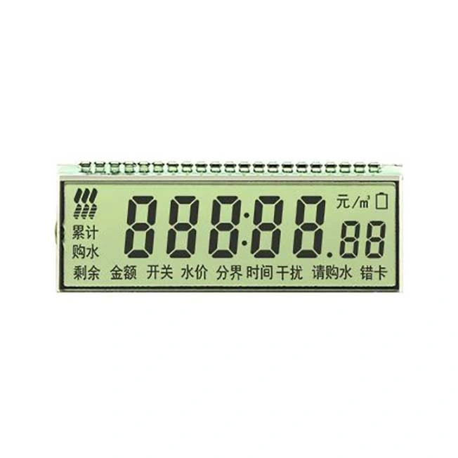 Segment LCD Screen for Water Meter