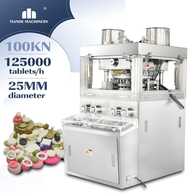 Tianhe Automatic Medicine Powder Tablet Press Machine Unique Design Hot Sale Zpw-29/Zpw-31 Rotary Tablet Press Machine