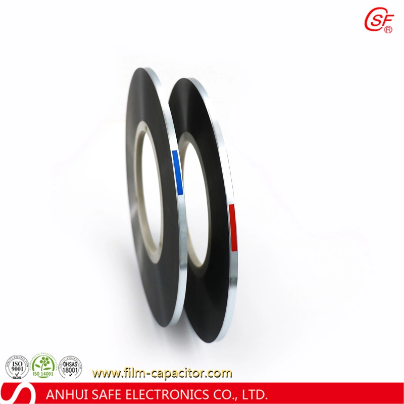 2 Micron Wave Cut Zn-Al Capacitor Grade Metalized Polypropylene Plastic Film