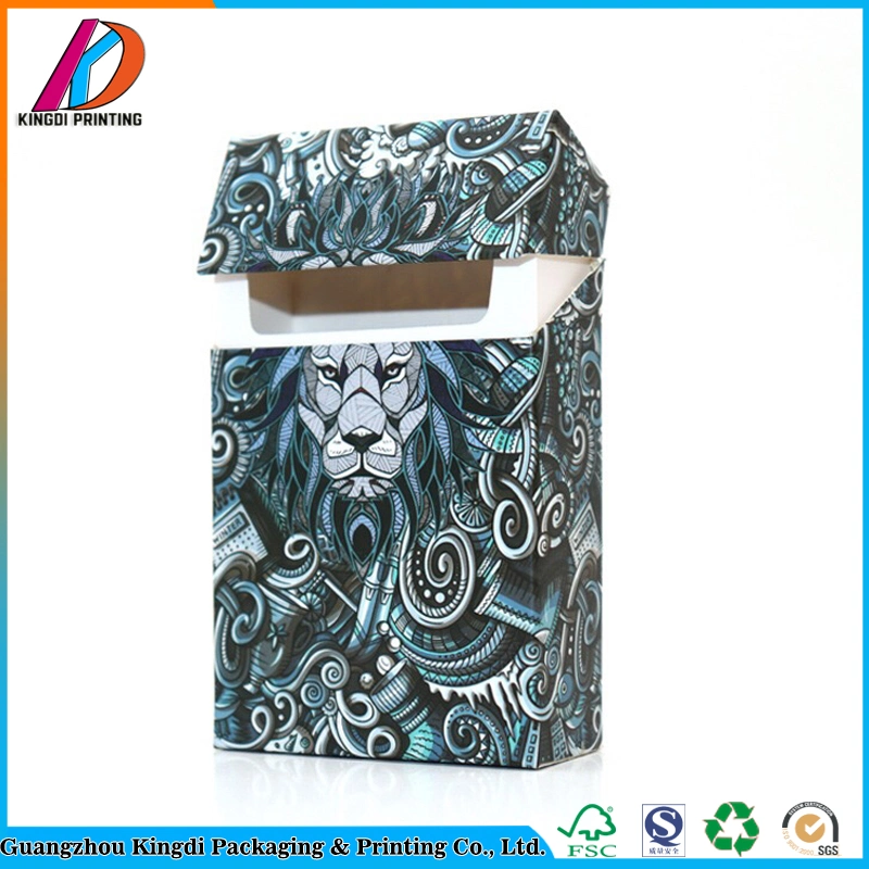 Impressão personalizada de cigarros de papel caixa de embalagem