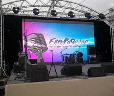 Full Color Tube Chip Color Outdoor P4.81 Rental LED Screen Display for Stage