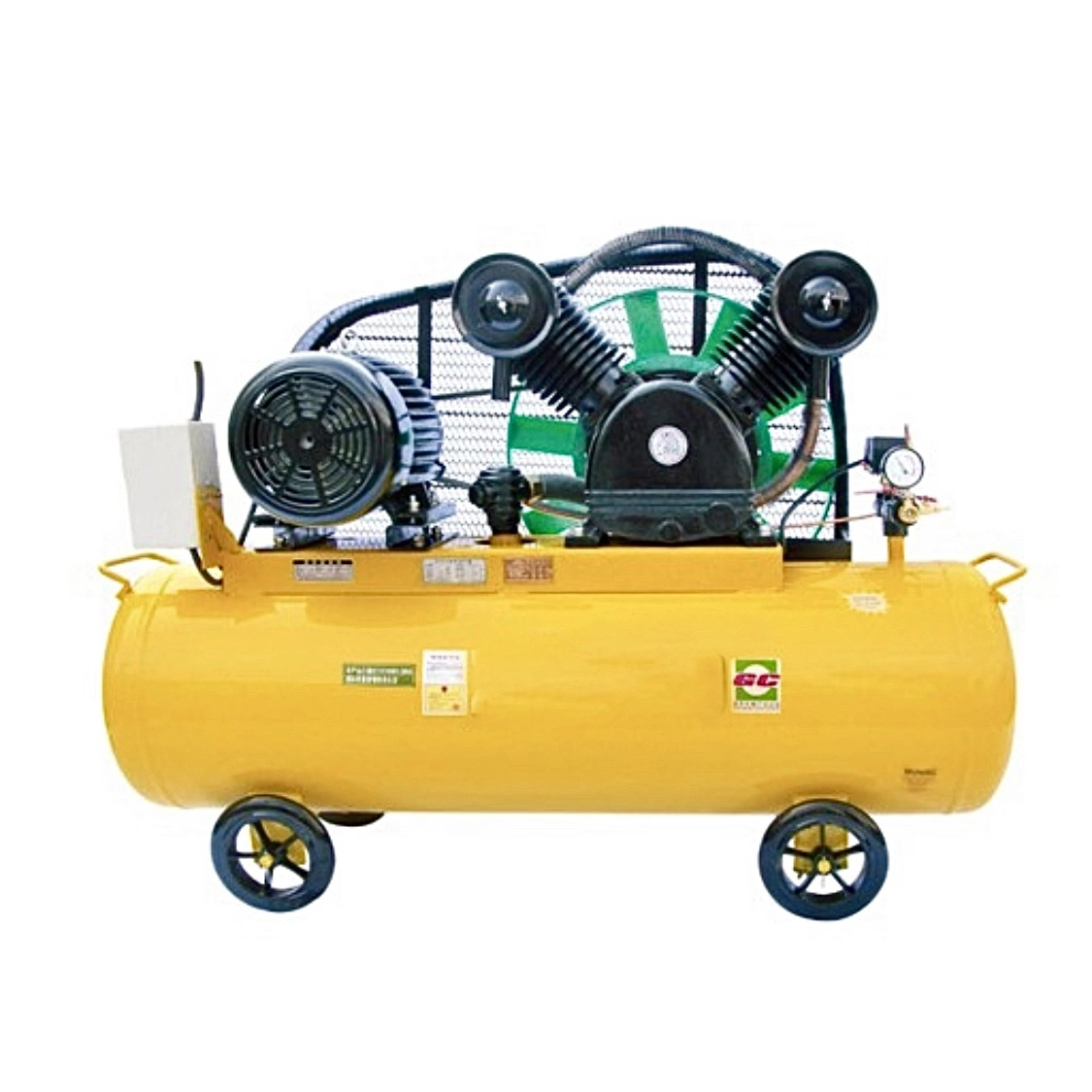 Industrial Portable Electric Piston Air Compressor Not Oil Low Noise