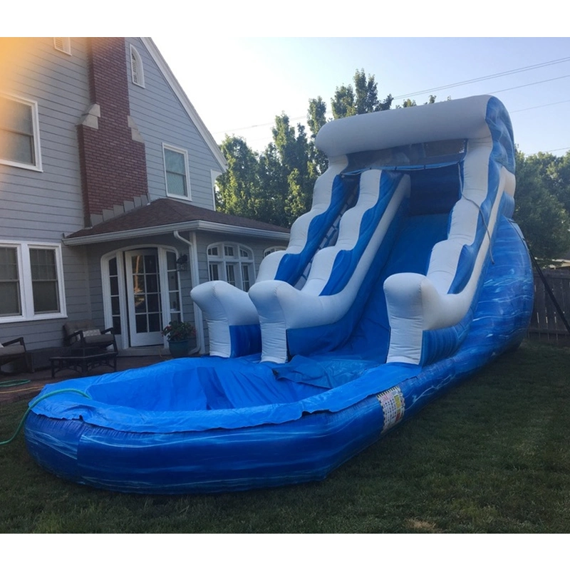 High quality/High cost performance Inflatable Wave Water Slide for Sale Cheap Giant Waterslide Commercial Palm Tree Inflatable Water Slide with Pool