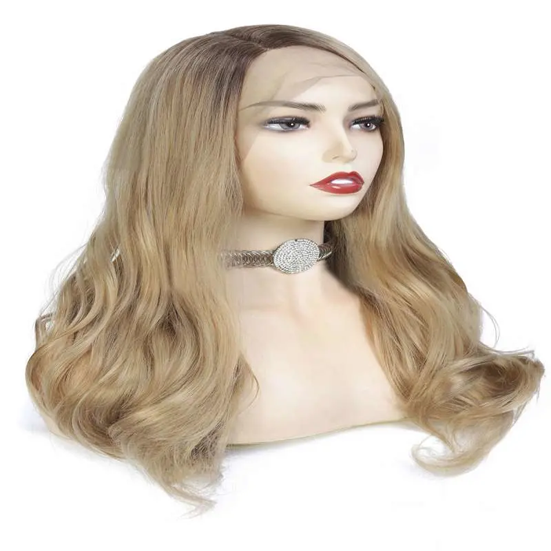 613 кружева передней Wig кривой воды полностью кружевной Wig Raw Virgin волос