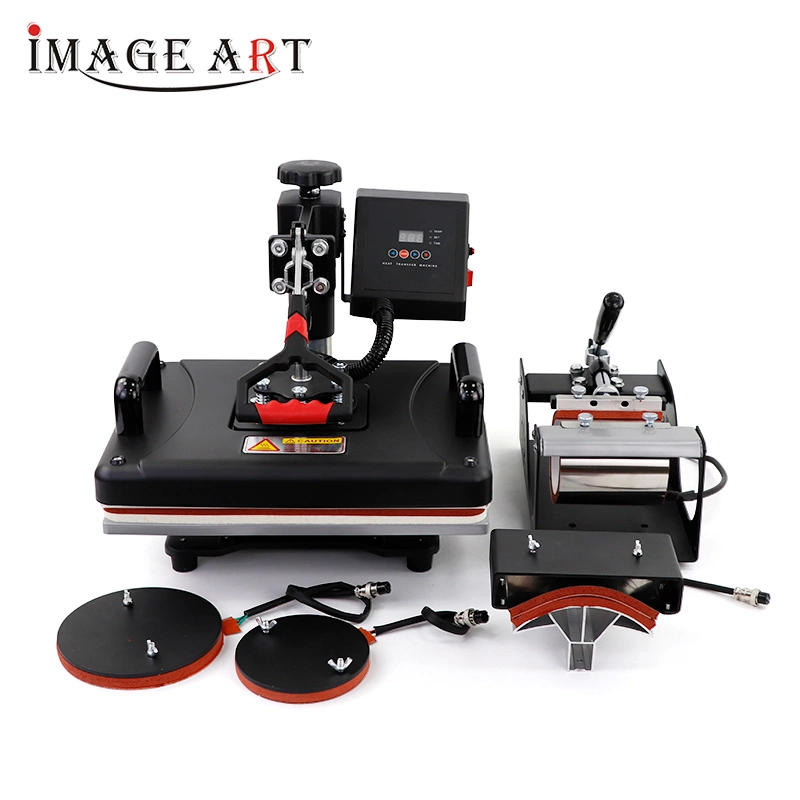 Fs-5in1 Heat Transfer Heat Press Machine with Two Kinds of Mug Heater for Sublimation Printing