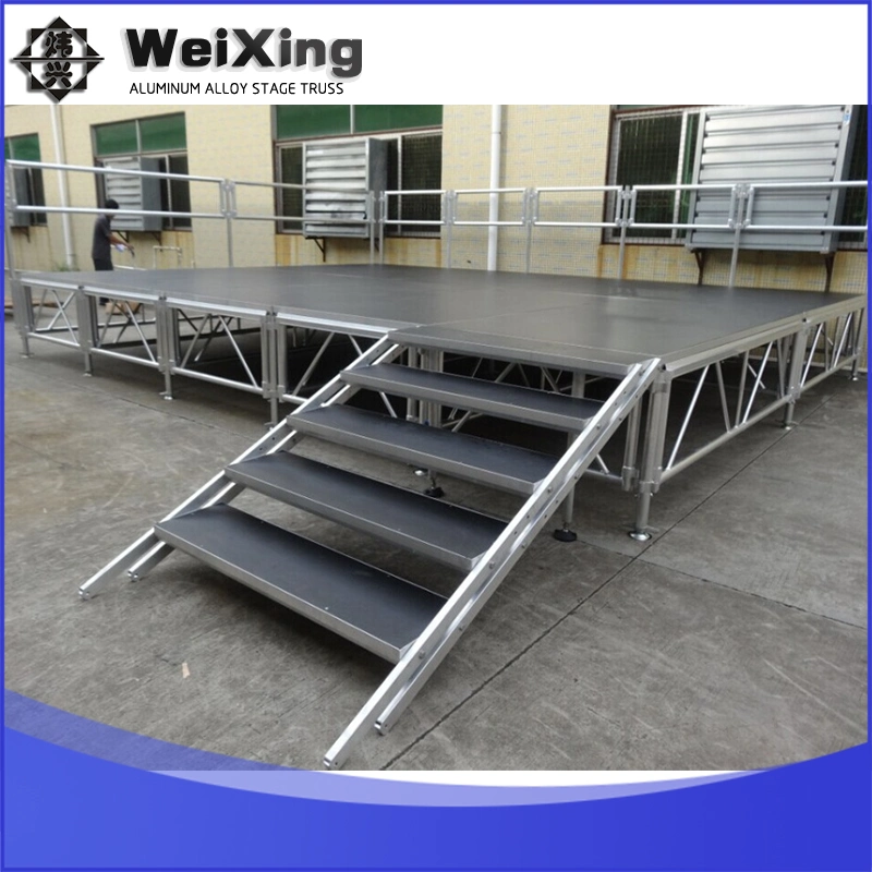 Aluminum Alloy Platform Event Moving Folding Decoration Wedding Mobile Portable Stage