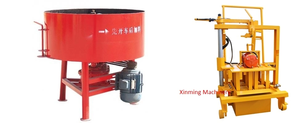 Qmy2-45 Small Concrete Hollow Block Making Machine with Vibrator in China