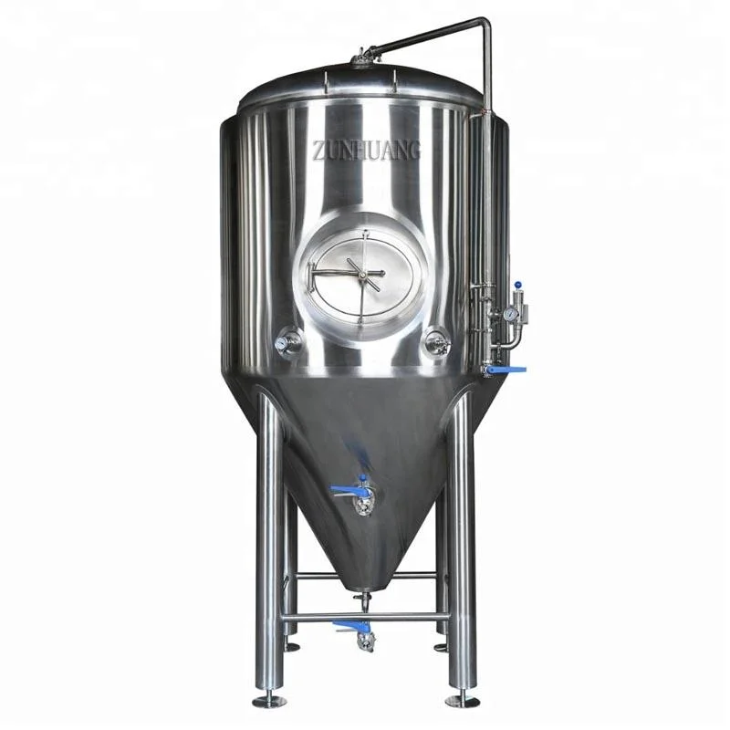 1000L de aço inoxidável cónicos cerveja fermentador equipamento de fabricação de cerveja artesanal