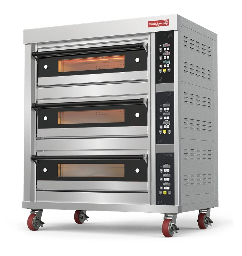 Commerial Pizza Oven 1/2/3/4/6/9/12/16 Tray Portable Gas Electric Pizza Oven Best Commercial Used 2 Trays 4 Trays 6 Trays 9 Trays 12trays Bread Bakery Oven