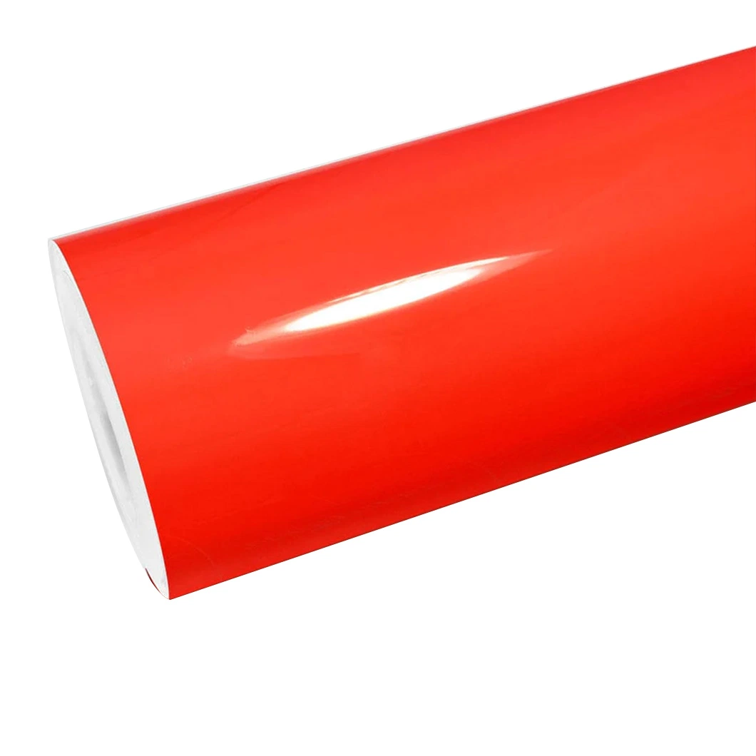 Beikaer High quality/High cost performance Pet PVC Lava Orange Car Body Self Adhesive Car Vinyl Wrap Film